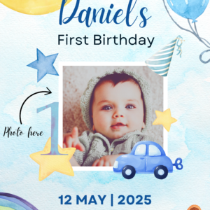 Wedding Baptism Birthday Board Signs