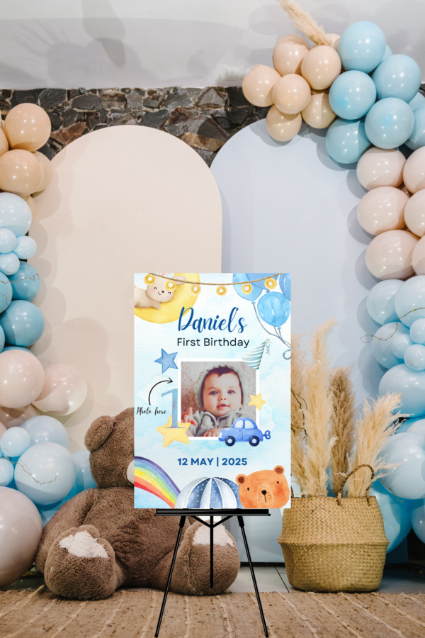 Wedding Baptism Birthday Board Signs