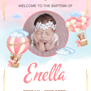 Wedding Baptism Birthday Board Signs