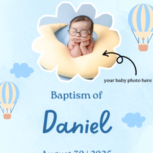 Wedding Baptism Birthday Board Signs