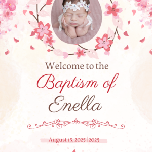 Wedding Baptism Birthday Board Signs