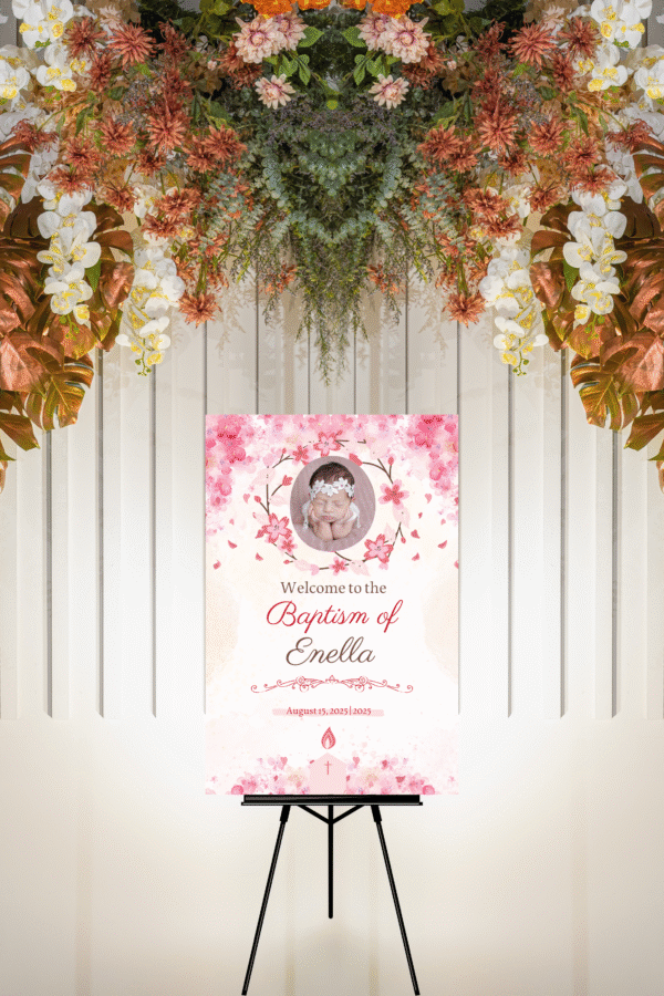 Wedding Baptism Birthday Board Signs
