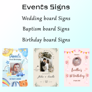 Custom Events boards