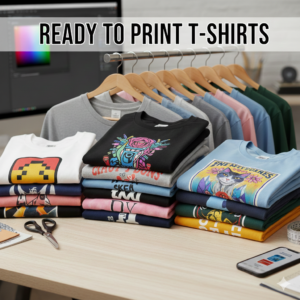 Ready-to-print T-shirts